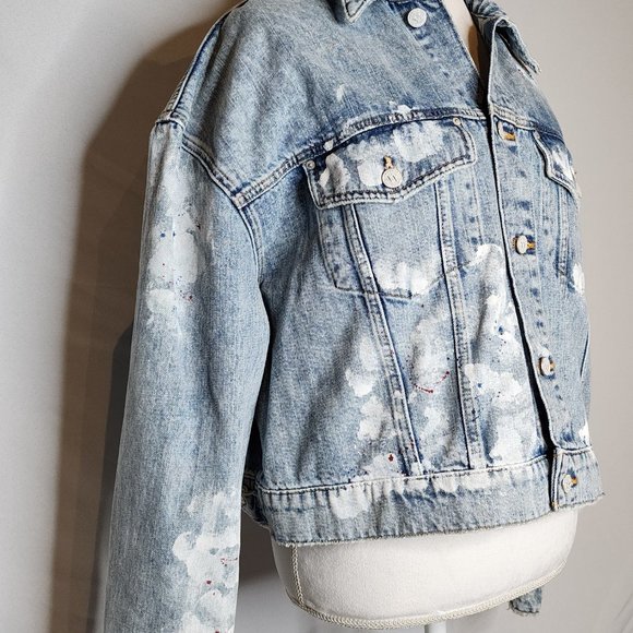 Hudson Jeans Brea Swing Trucker Jacket (No Welt Pockets) Anniversary edition - Picture 3 of 8